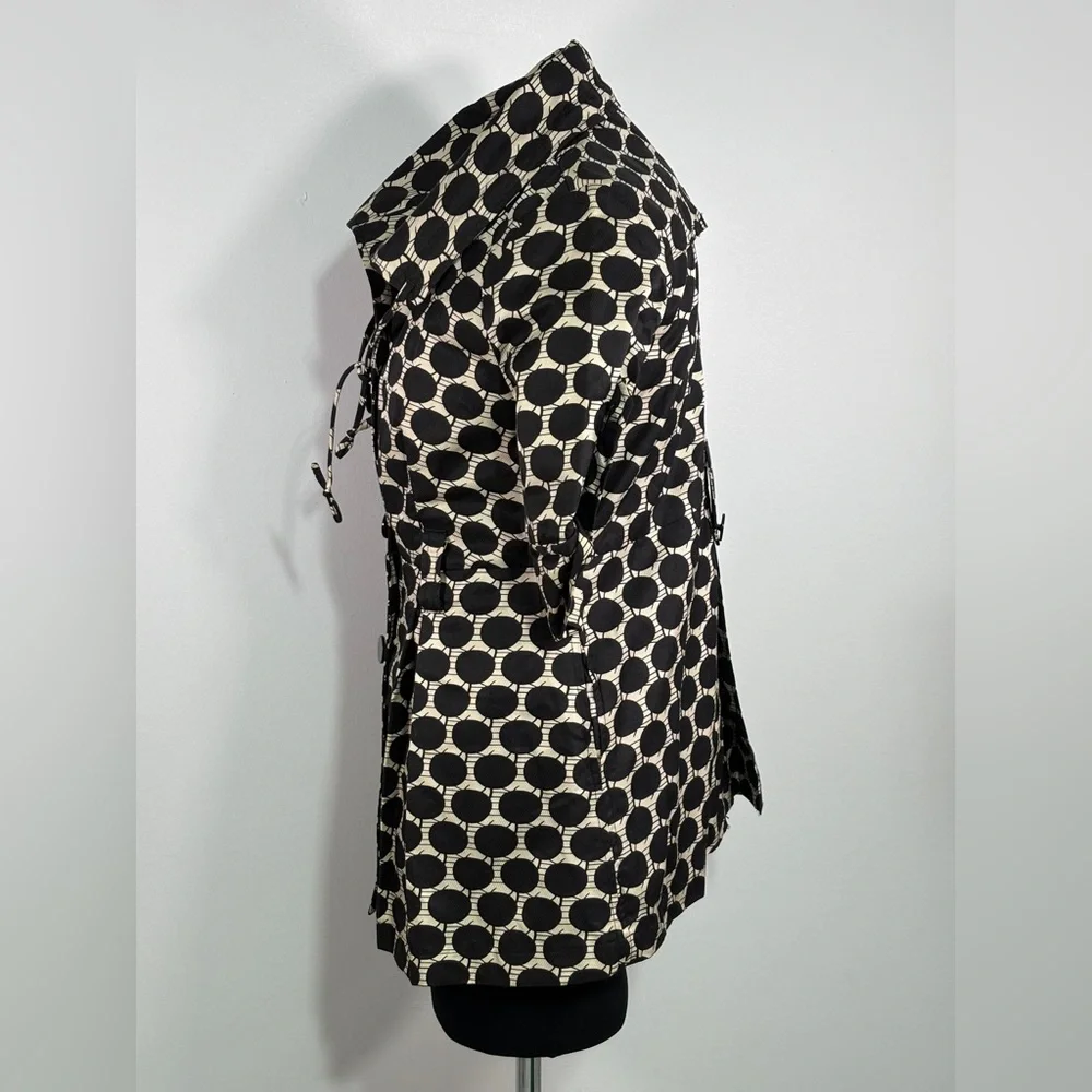 Forever 21 Black Team Jacket Size Small Buttoned And Strap Collar Multicolored - Picture 2 of 5